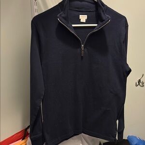 Crewcuts Boys XL Navy 1/2 Zip Sweater